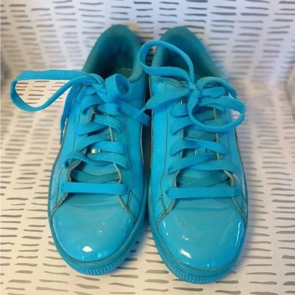 PUMA Basket Patent‎ Jr Aruba Blue 6.5C